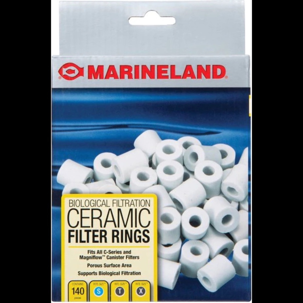 ⚪️Marineland C-Series Canister Ceramic Rings Filter Media⚪️